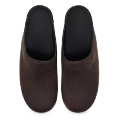 Dansko Personalized Karl Antique Brown/Black -Dansko 0006474 karl antique brownblack sole personalize