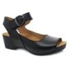 Dansko Tiana Black Burnished Calf 2 Dansko Tiana Black Burnished Calf -Dansko 1705020200 PRI