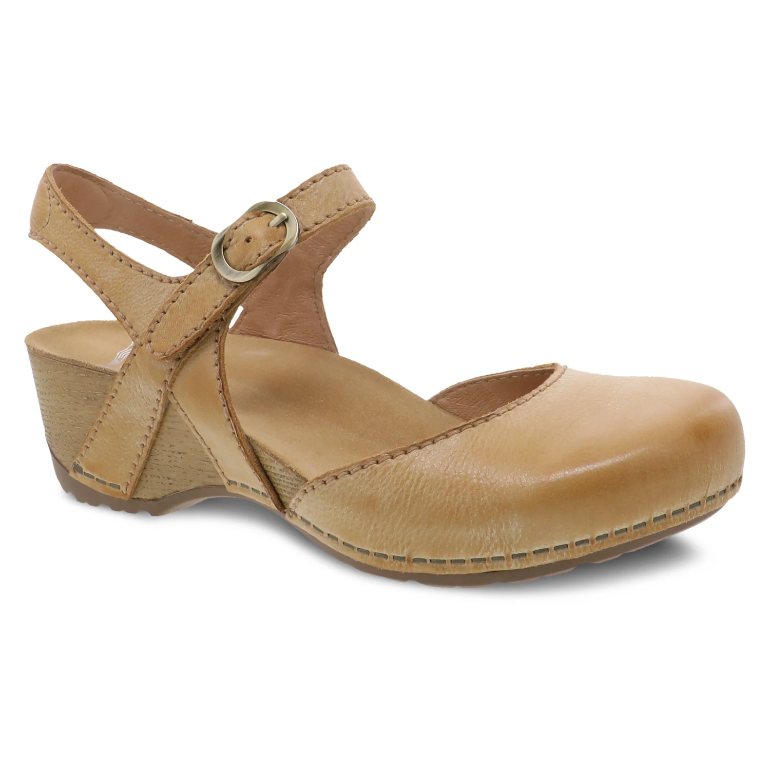 Dansko Tiffani Tan Milled Burnished 3 Dansko Tiffani Tan Milled Burnished