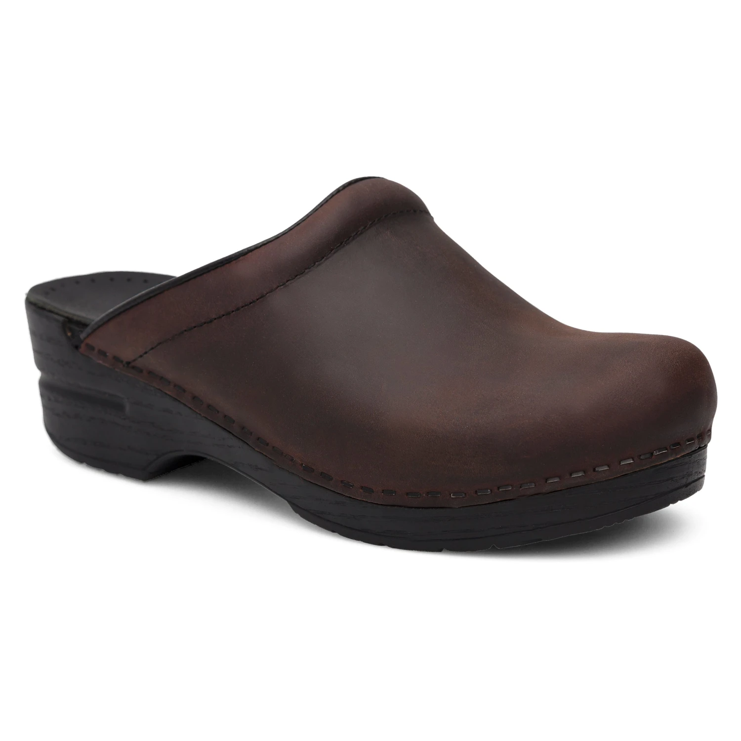 Dansko Sonja Antique Brown/Black 3 Dansko Sonja Antique Brown/Black