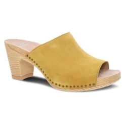 Dansko Tandi Yellow Milled Nubuck