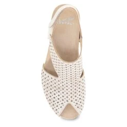 Dansko Teagan White Vintage Leather 12 Dansko Teagan White Vintage Leather -Dansko 3115011400 VIT
