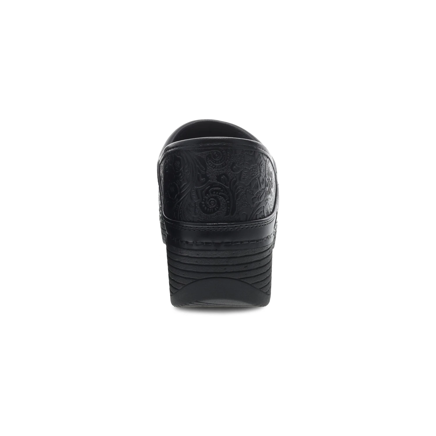 Dansko LT Pro Black Floral Tooled 6 Dansko LT Pro Black Floral Tooled - Image 4