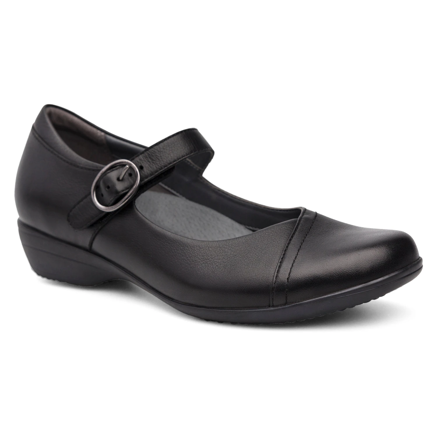 Dansko Fawna Wide Black Milled Nappa 3 Dansko Fawna Wide Black Milled Nappa