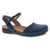 Dansko Rowan Navy Milled Nubuck 2 Dansko Rowan Navy Milled Nubuck -Dansko 6025755300 PRI