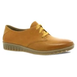 Dansko Libbie Mustard Burnished Calf