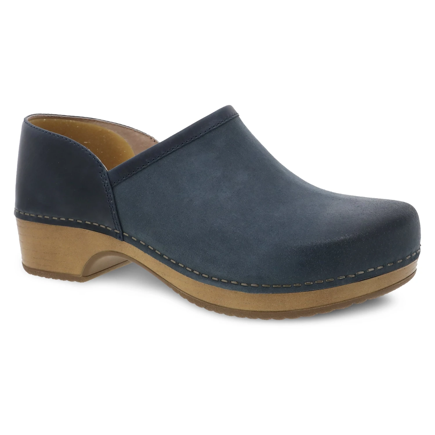 Dansko Brenna Navy Burnished Suede 3 Dansko Brenna Navy Burnished Suede