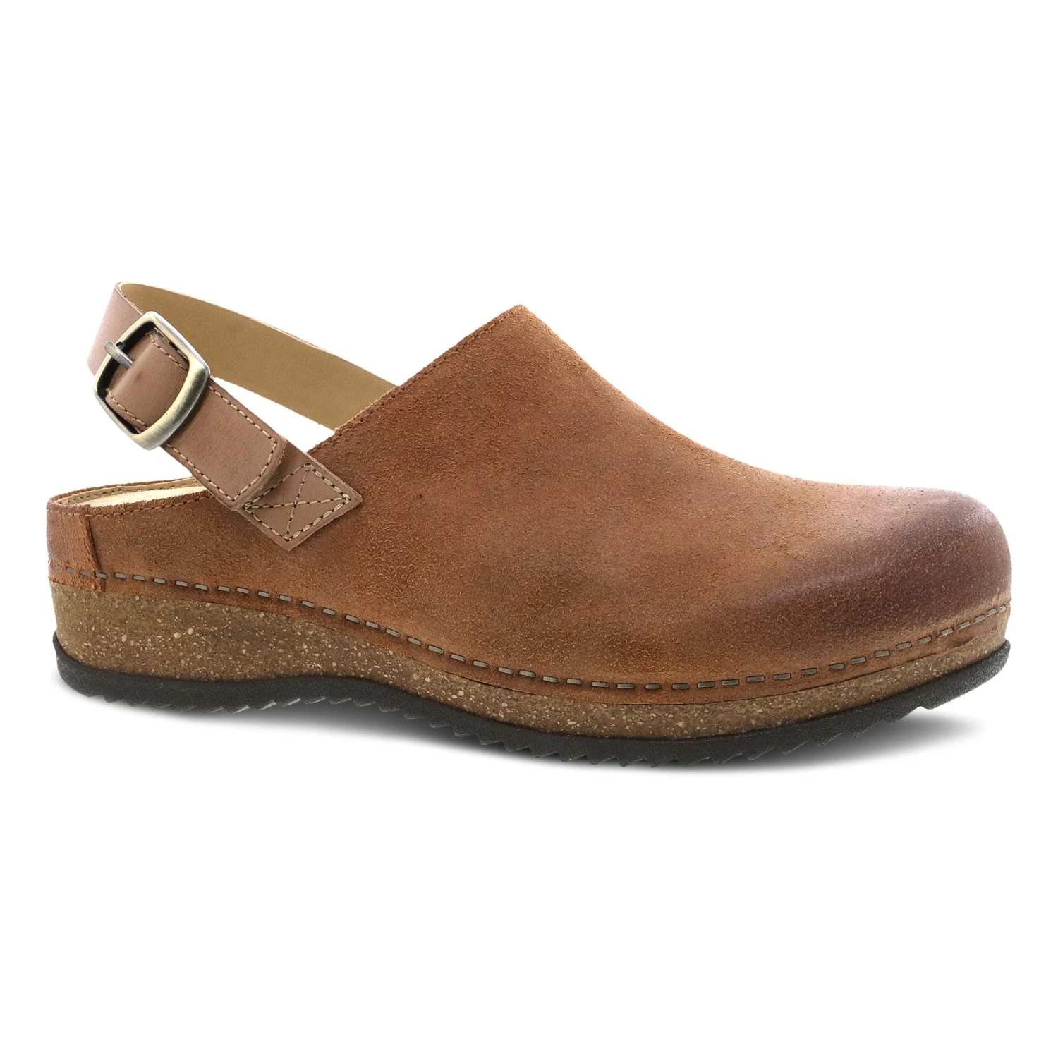 Dansko Merrin Tan Burnished Suede 3 Dansko Merrin Tan Burnished Suede
