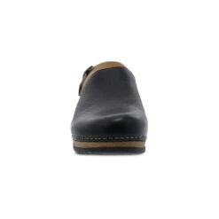 Dansko Merrin Black Waxy Milled 12 Dansko Merrin Black Waxy Milled -Dansko 9605500200 VF1
