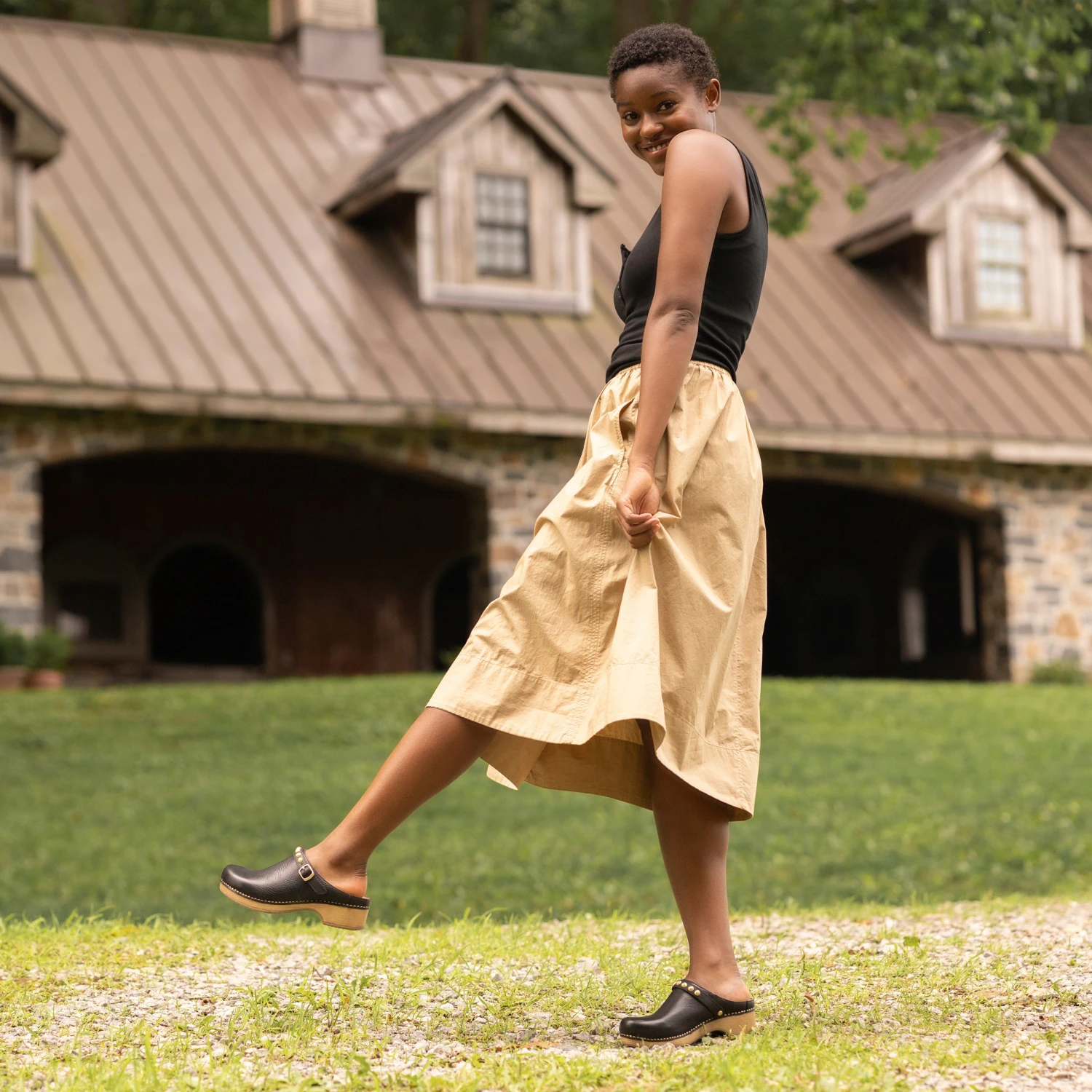 Dansko Britton Black Tumbled 4 Dansko Britton Black Tumbled - Image 2