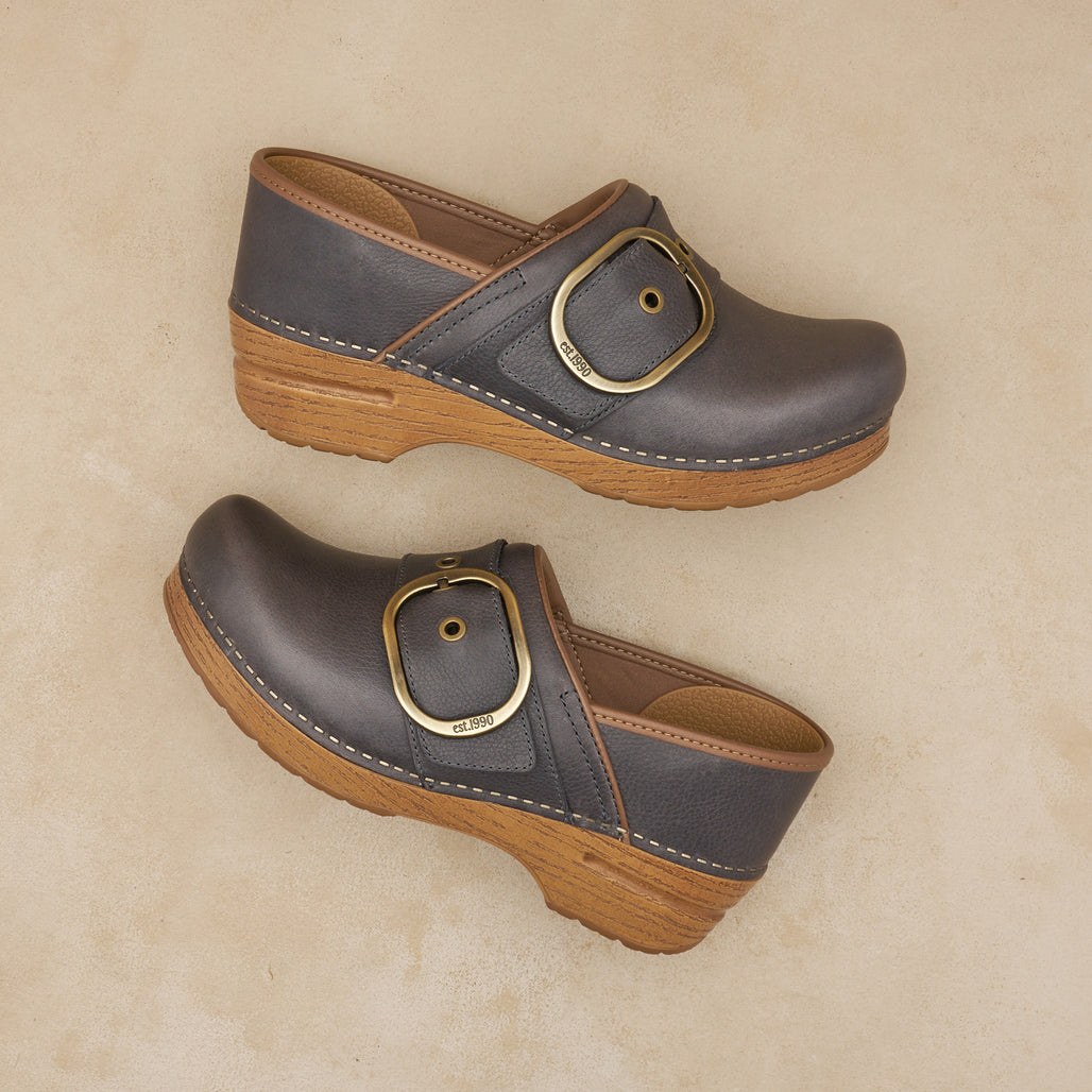 Front Page -Dansko Pearson Dusty Blue PDP 2